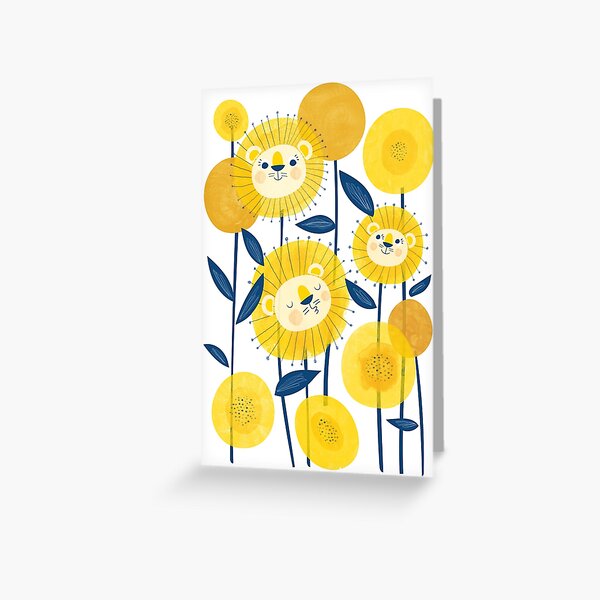 Dande"lion" Greeting Card
