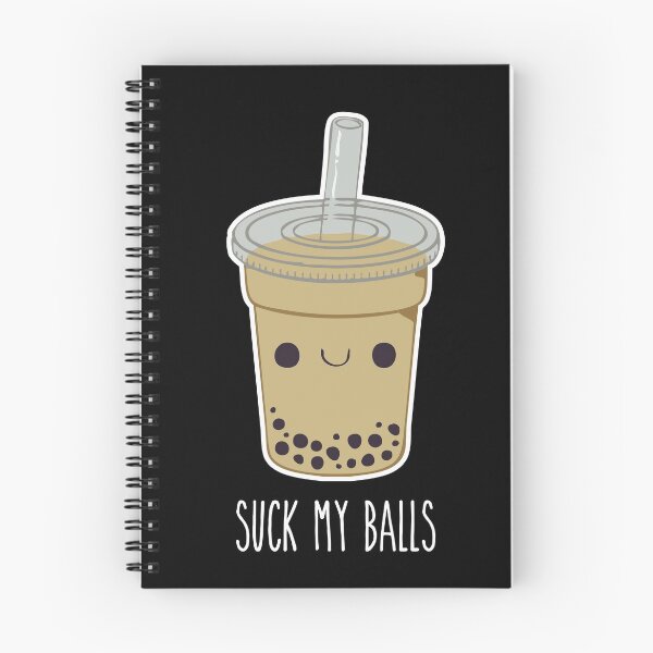 Item preview, Suck My Balls - Silly Cartoon Boba Tea designed and sold by PKHalford.