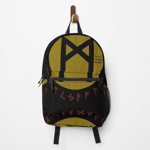Item preview, Yellow Mannaz Elder Futhark Rune | Viking | Pagan Symbol designed and sold by Depic Spirit.