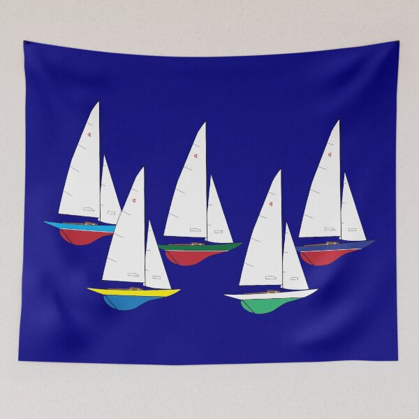 Item preview, International One Design - IOD - Sailboats Racing designed and sold by CHBB.