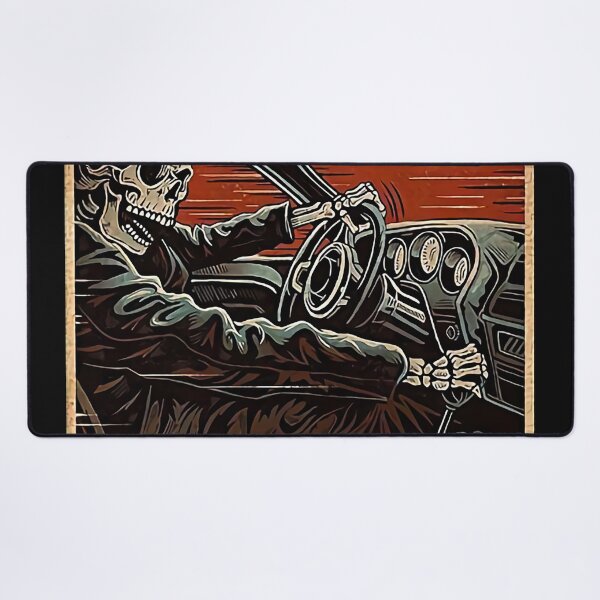 Item preview, Skull Driving a Car designed and sold by Doris Abney.