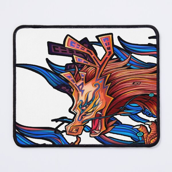 Item preview, mythological creature huo long sticker designed and sold by Zouhairm.