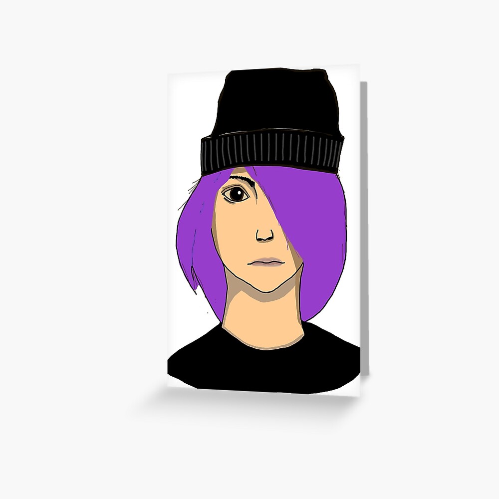 Emo Girl  Greeting Card for Sale by poluslicida6