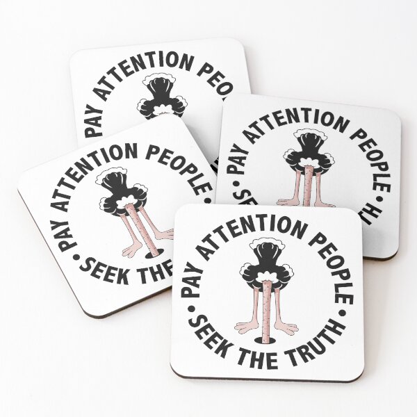 Item preview, Pay Attention People Seek The Truth designed and sold by ArtofDissent.