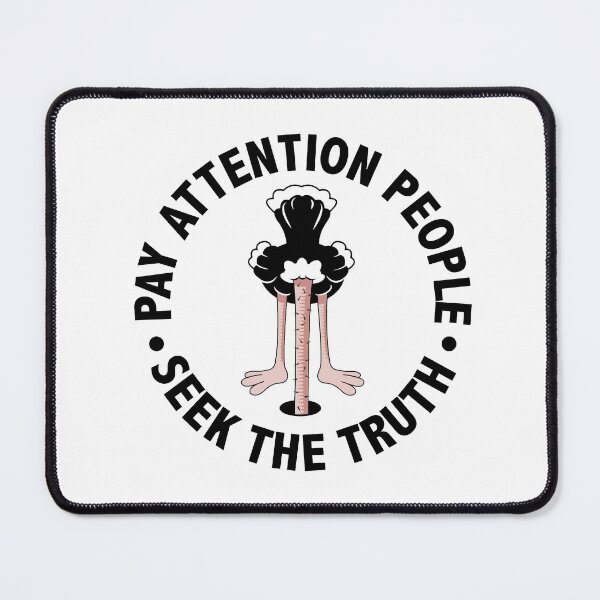 Item preview, Pay Attention People Seek The Truth designed and sold by ArtofDissent.
