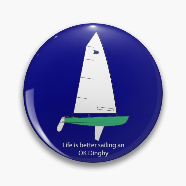Item preview, Life is better sailing an OK Dinghy designed and sold by CHBB.