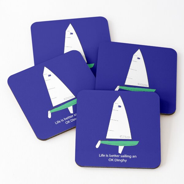 Item preview, Life is better sailing an OK Dinghy designed and sold by CHBB.