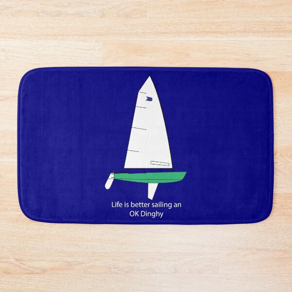 Item preview, Life is better sailing an OK Dinghy designed and sold by CHBB.