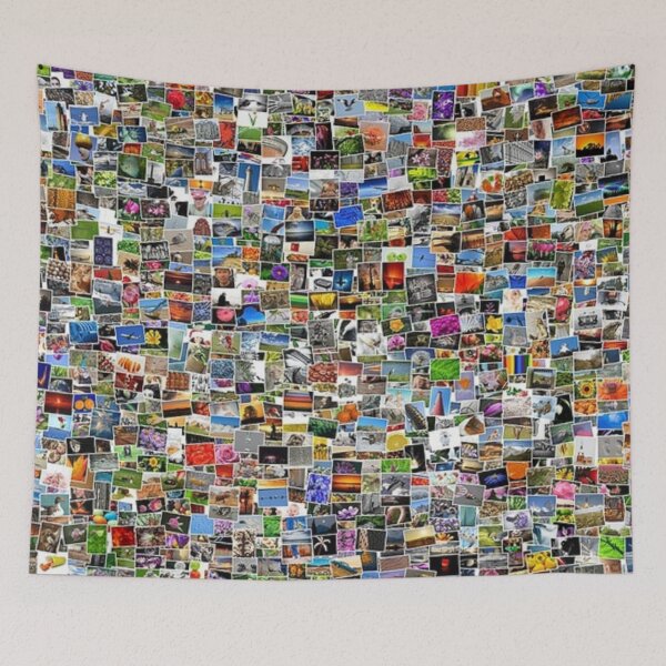 Item preview, Art Abstract Retro Pattern Colorful Patchwork of Photos designed and sold by iziskosmos.