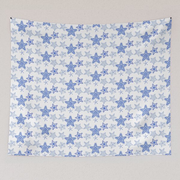 Item preview, Stary star starfish pattern  designed and sold by hookink.