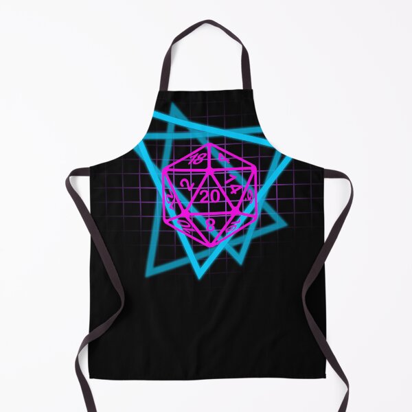 Item preview, Old School '80s Retro d20 Polyhedral Dice Design designed and sold by Candlewood Museum & Gift Shoppe.