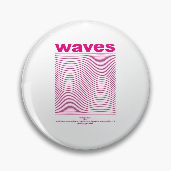 Item preview, waves aesthetic poster/sticker designed and sold by ohnojaemin.