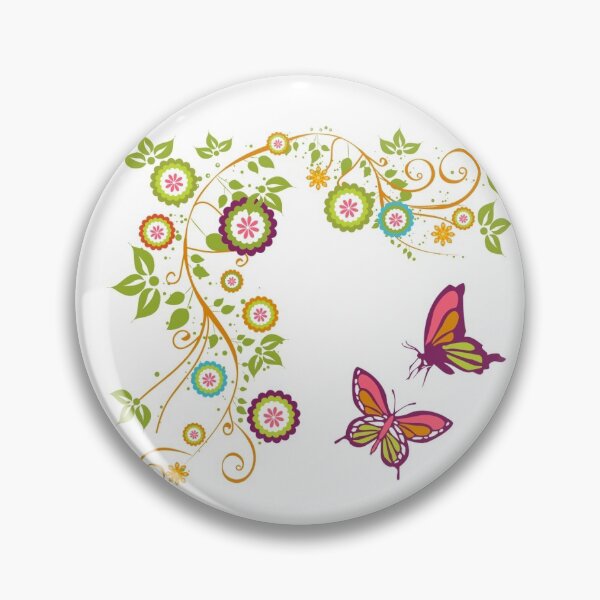 Item preview, Rama de flor con mariposa designed and sold by 3JDesigner.