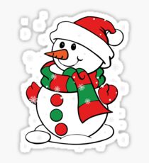 "Snowman" Sticker