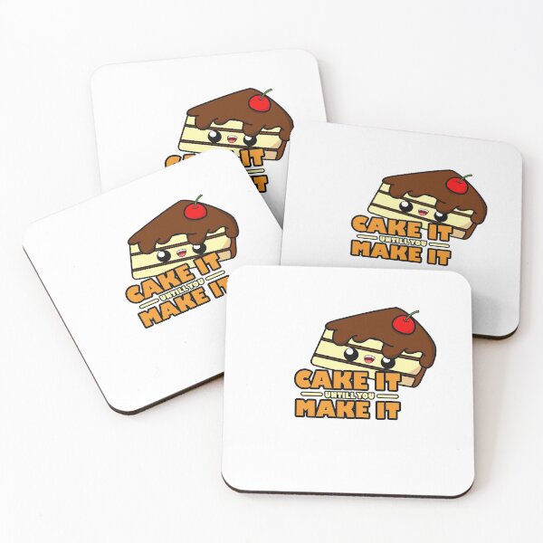 Item preview, Cute Cartoon Chocolate Cake || Kawaii || Cake It Untill You Make It designed and sold by cookingwithten.