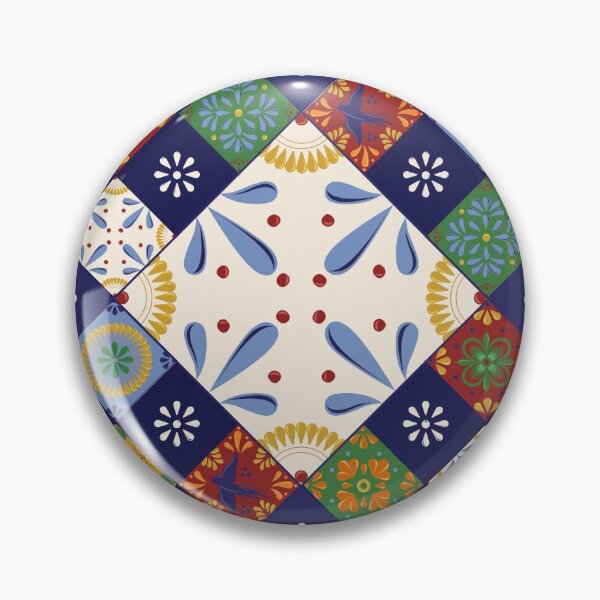 Item preview, Mexican Talavera Tiles Pattern by Akbaly designed and sold by Akbaly.