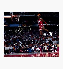 Michael Jordan Slam Dunk 2 Photographic Print