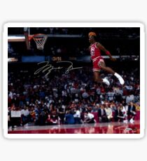 Michael Jordan Slam Dunk 2 Sticker