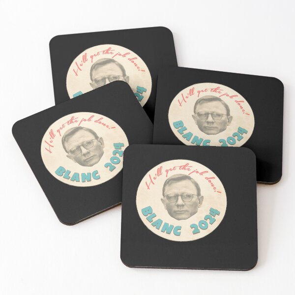 Item preview, Benoit Blanc Campaign Button Sticker designed and sold by SeidyRoper.