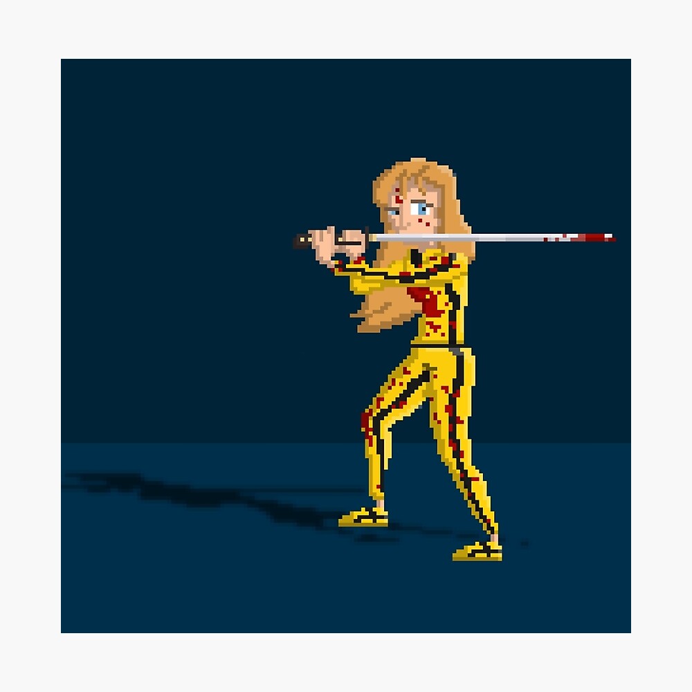 KILL BILL5。 a4水彩アート紙 KILL BILL4。 a4アート紙,