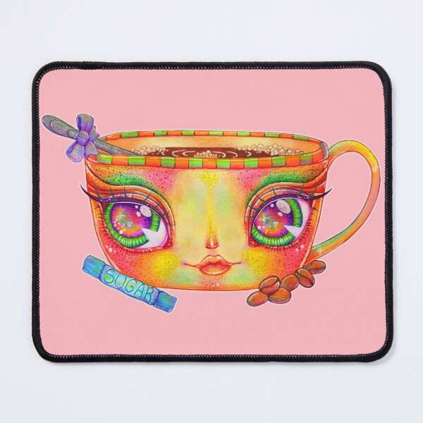 Item preview, Coffe time coffee time cafecito cappuccino kawaii cup of tea relax designed and sold by MarianVLG.