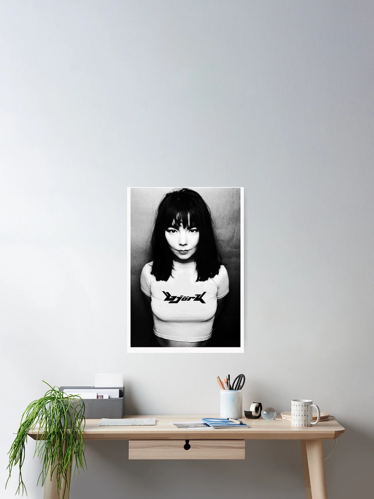 90s Black White Björk