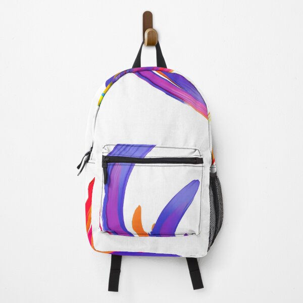 Item preview, Multicolored abstract twisted brush stroke. Bright curl, artistic spiral. designed and sold by tatkhagata.