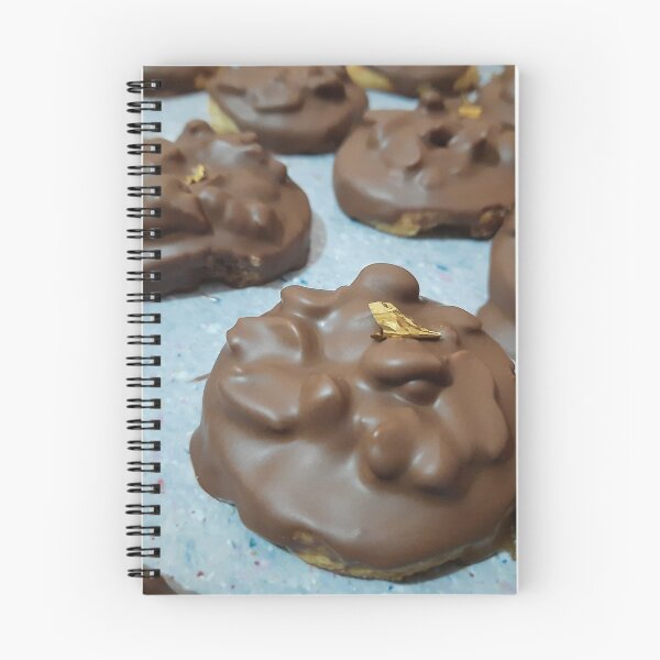 Item preview, Chocolate bakes metal print designed and sold by Saratahirb.