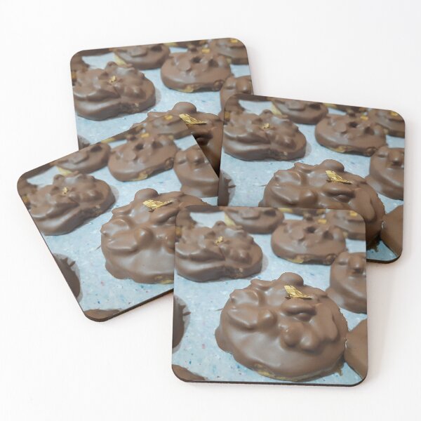 Item preview, Chocolate bakes metal print designed and sold by Saratahirb.