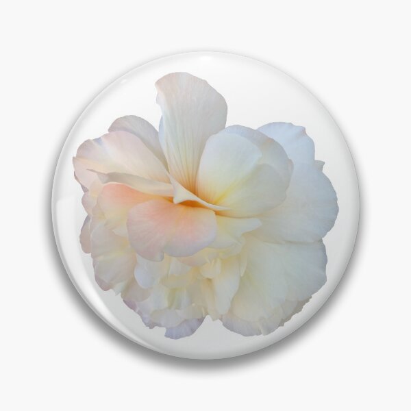 Item preview, White Begonia Flower Still Life Floral Photography designed and sold by CottoVerdi.