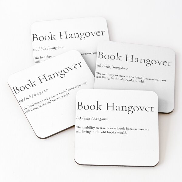 Item preview, Book Hangover Definition designed and sold by booklover4ever.