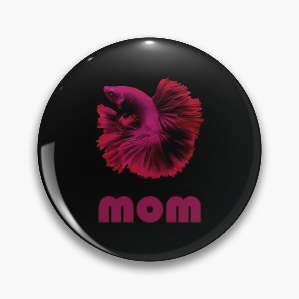 Item preview, there is no betta fish mom than me designed and sold by samozy.