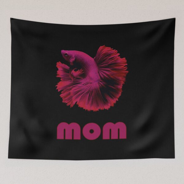 Item preview, there is no betta fish mom than me designed and sold by samozy.