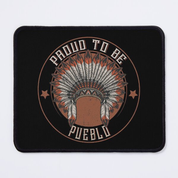 Item preview, Native American Proud To Pueblo tribe designed and sold by nativeStor.