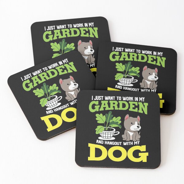 Item preview, I just want to work in my Garden and Hangout with my Dog designed and sold by Peter Stawicki.