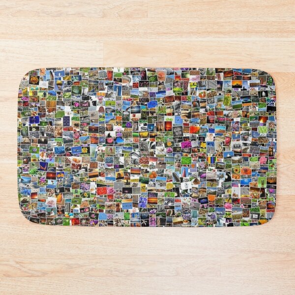 Item preview, Art Abstract Retro Pattern Colorful Patchwork of Photos designed and sold by iziskosmos.