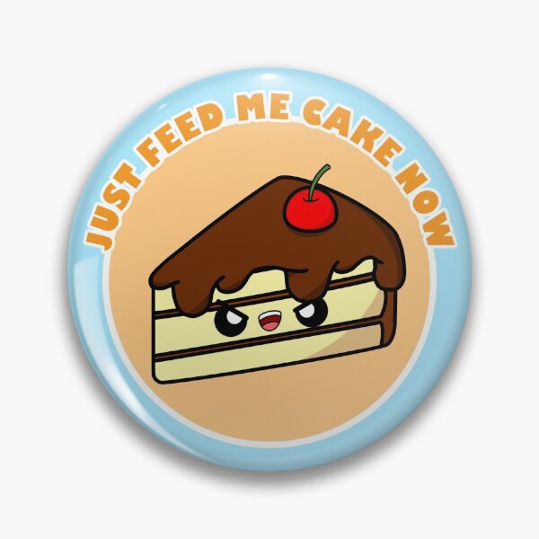 Item preview, Cute Cartoon Chocolate Cake || Kawaii || Just Feed Me Cake Now designed and sold by cookingwithten.