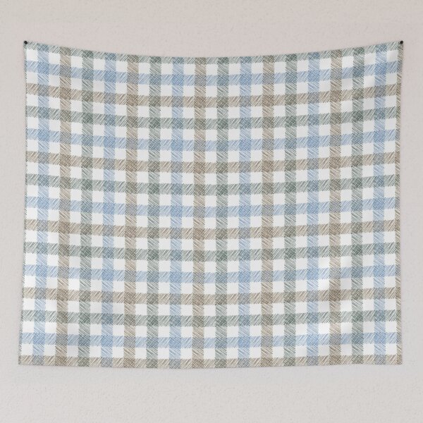Item preview, Painted Plaid - Calm designed and sold by nickneuman101.