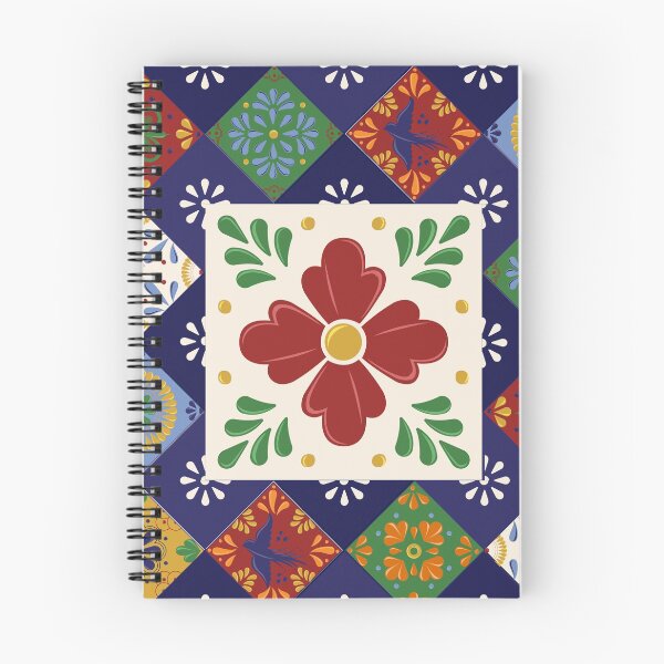 Item preview, Mexican Talavera Floral Pattern by Akbaly designed and sold by Akbaly.