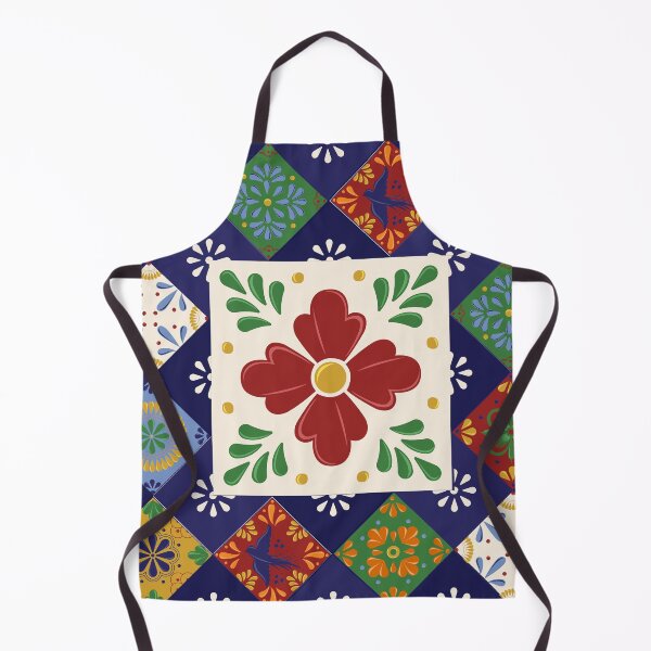Item preview, Mexican Talavera Floral Pattern by Akbaly designed and sold by Akbaly.