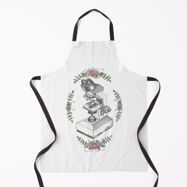 Item preview, Microscope with flowers designed and sold by Kelley-Art.