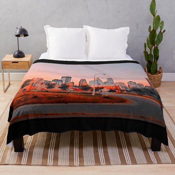 Item preview, Minneapolis Skyline Glow designed and sold by missmermaid1990.