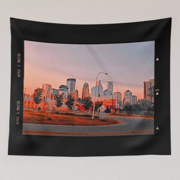 Item preview, Minneapolis Skyline Glow designed and sold by missmermaid1990.