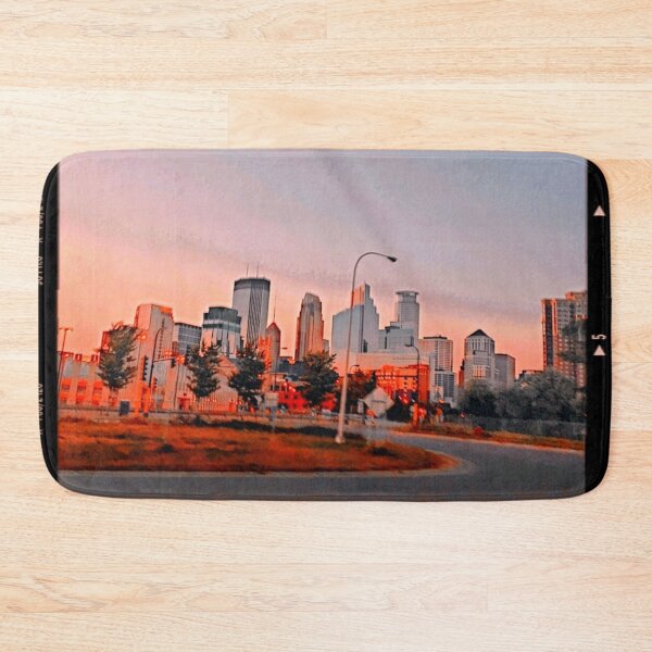Item preview, Minneapolis Skyline Glow designed and sold by missmermaid1990.