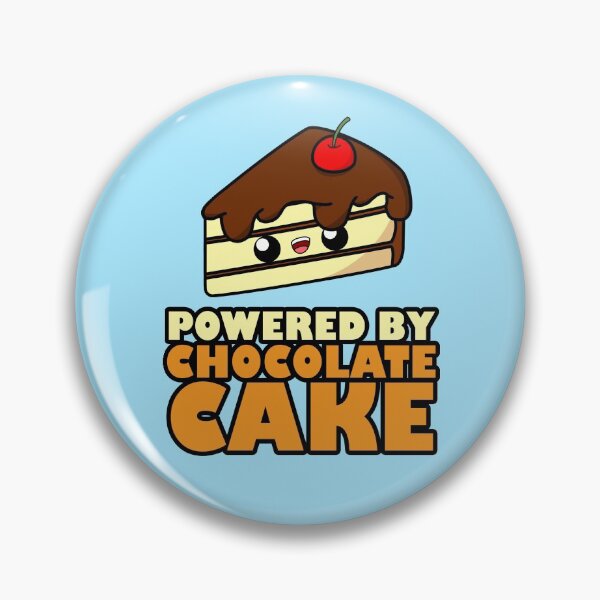 Item preview, Cute Cartoon Chocolate Cake || Kawaii || Powered By Chocolate Cake designed and sold by cookingwithten.