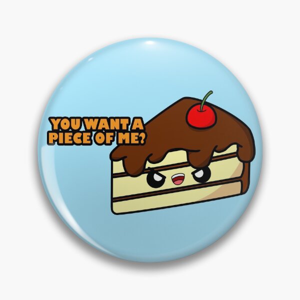 Item preview, Cute Cartoon Chocolate Cake || Kawaii || You Want A Piece of Me? designed and sold by cookingwithten.