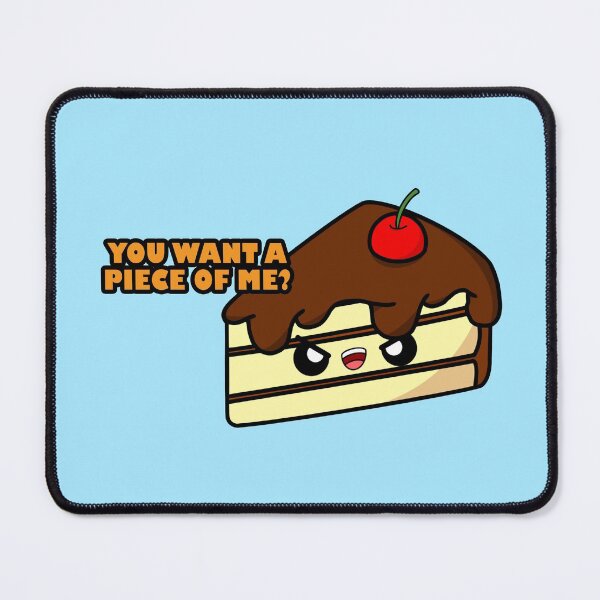 Item preview, Cute Cartoon Chocolate Cake || Kawaii || You Want A Piece of Me? designed and sold by cookingwithten.