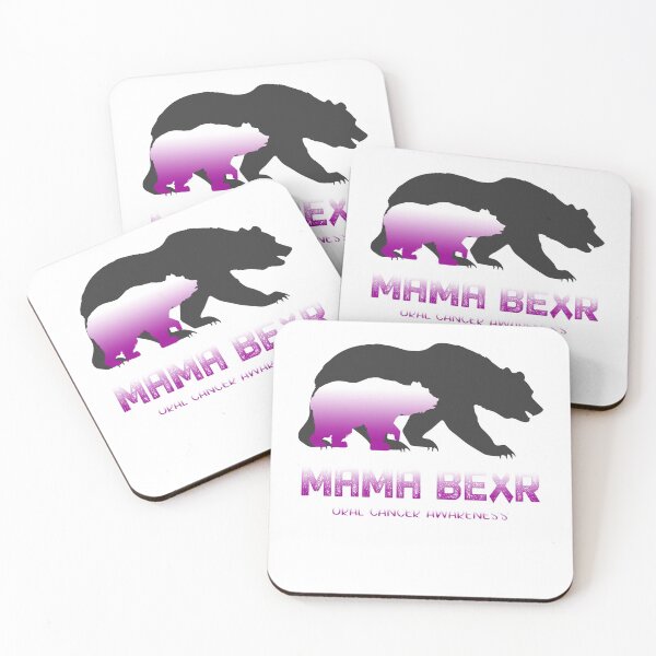 Item preview, Oral Cancer Awareness Mama Bear Support Oral Cancer designed and sold by Victormoratalla.