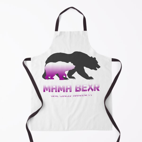 Item preview, Oral Cancer Awareness Mama Bear Support Oral Cancer designed and sold by Victormoratalla.