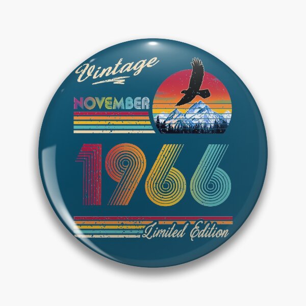 Item preview, November 1966 Birthday designed and sold by GreenSplash.